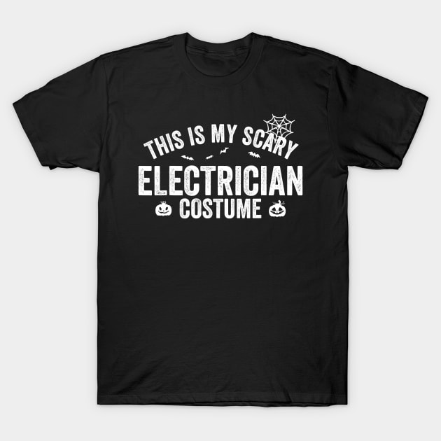 This is my Scary Electrician Costume halloween spook T-Shirt by SabraAstanova